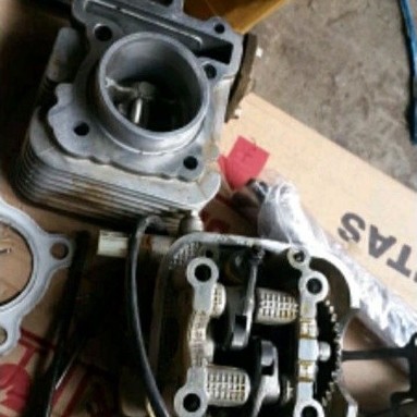 CYLINDER HEAD BLOK HEAD BLOK KOP BURING KOP HALFTCUFT MIO M3 MIO GT MIO Z 125 ORIGINAL COPOTAN