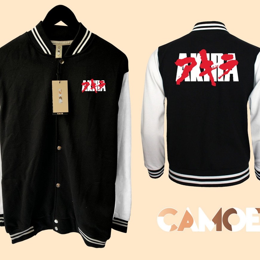 Jaket Baseball Varsity Anime AKIRA Logo