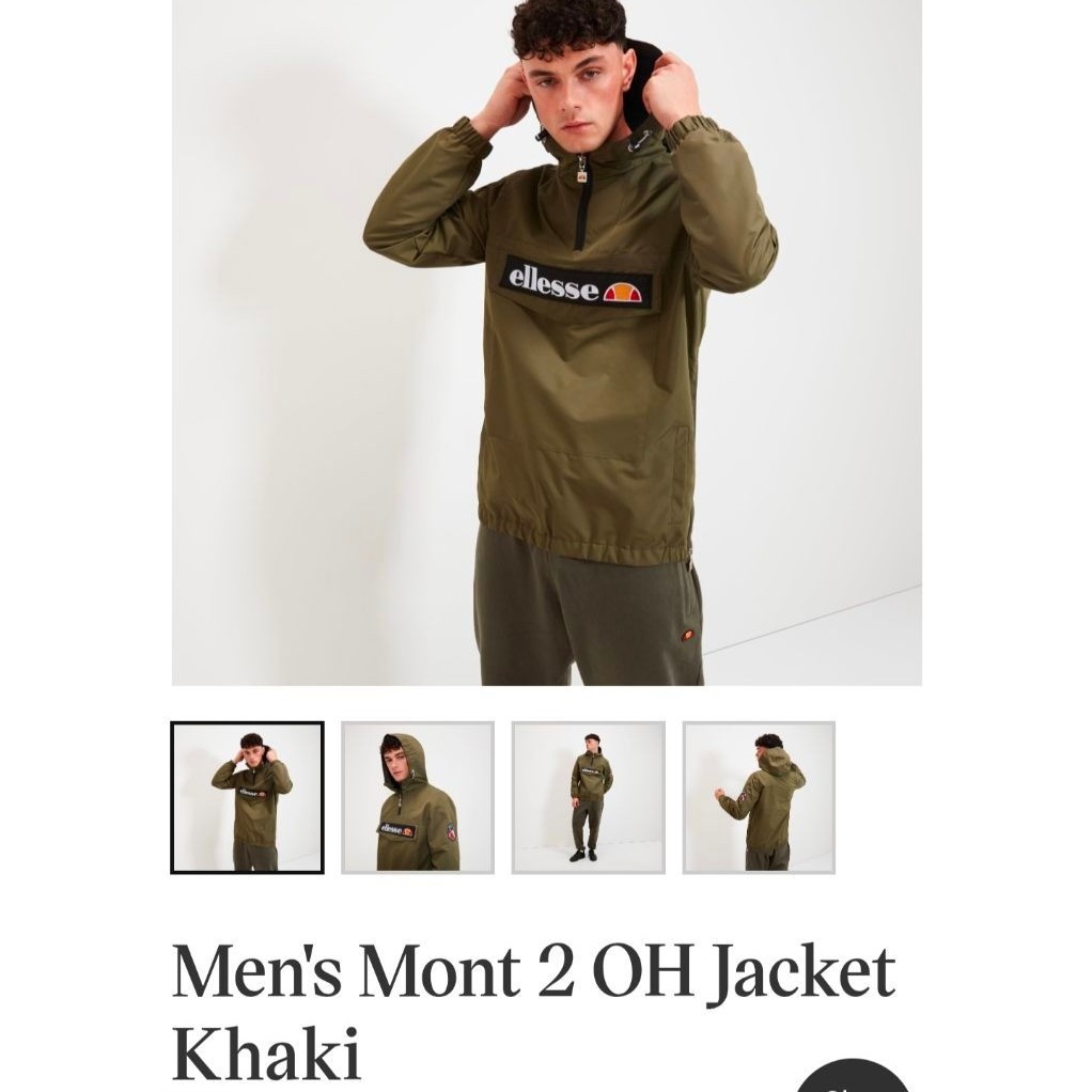 Ellese Mount 2 Anorak Windbreaker Jacket