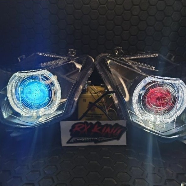 lampu biled projie beat esp eco street spek D2 ala biled beat esp