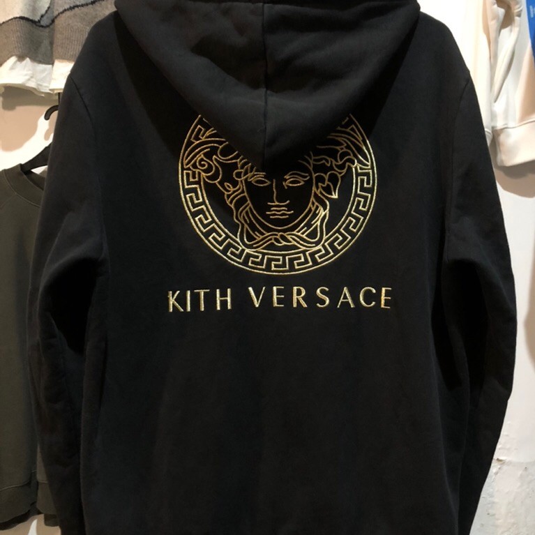 Hoodie Zipper Versace x Kith