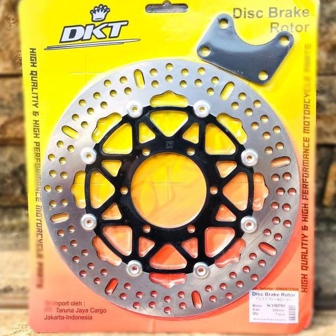 Piringan Depan Lebar 300Mm Scorpio Z-Scorpio New Disc Brake Yamaha Scorpio 300Mm Bulat Motor Motorcy