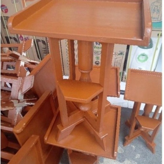asastore221 Kaki/Meja Kayu Untuk Guci Air Minum/Dispenser/Galon Air Minum/Kompor