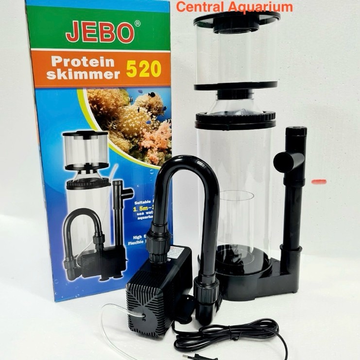 Jebo Protein Skimmer 520 for 3200Liter Lengkap dgn Pompa Original