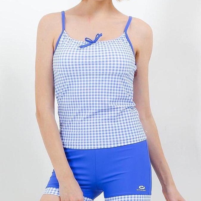 Opelon Baju Renang Wanita Tankini Blue