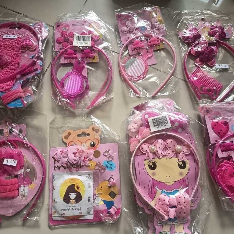 Bando Anak Perempuan Lucu MR.DIY - Aksesoris Rambut Anak Motif Random Unik