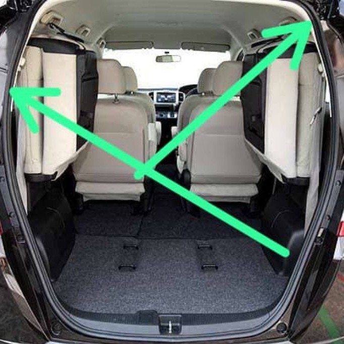 karet peredam pintu bagasi mobil freed