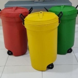Tong Sampah Besar 120 Liter / Tempat Sampah 120 lt Roda / Tong Sampah Roda Plastik Besar Jumbo Multi