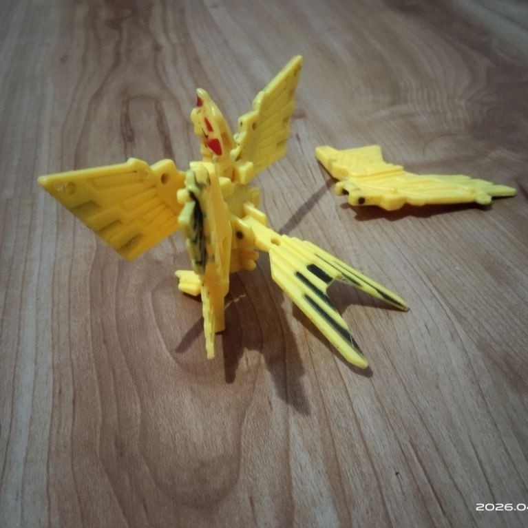Mainan junk robot transform megazord power ranger thunder eagle ryukendo