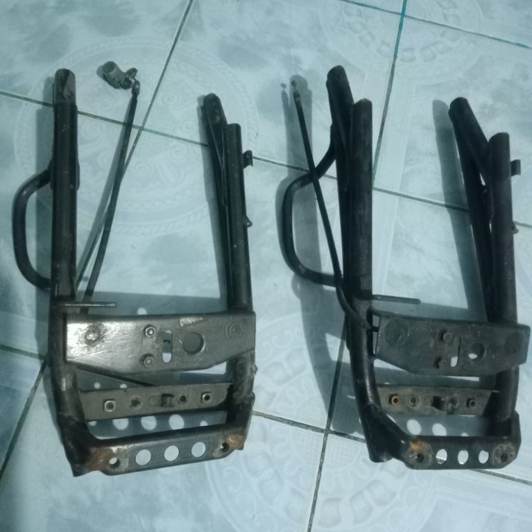 Potongan Rangka belakang stebo