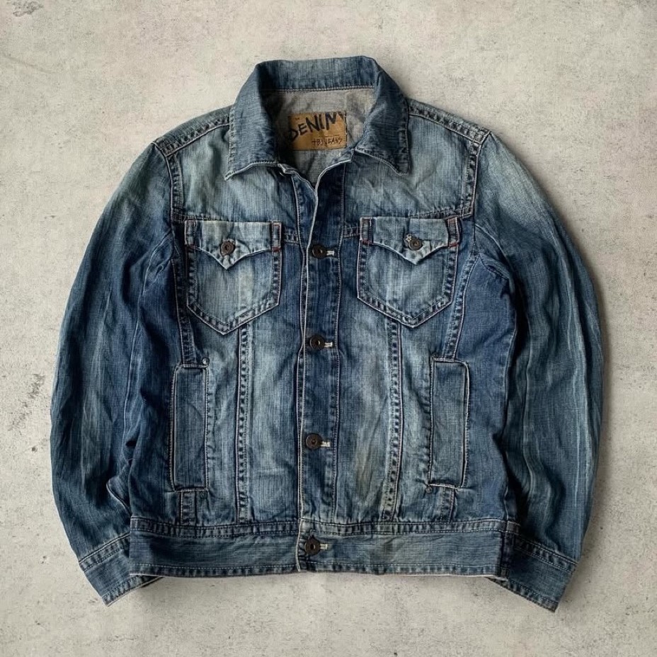 jacket denim tbj jeans