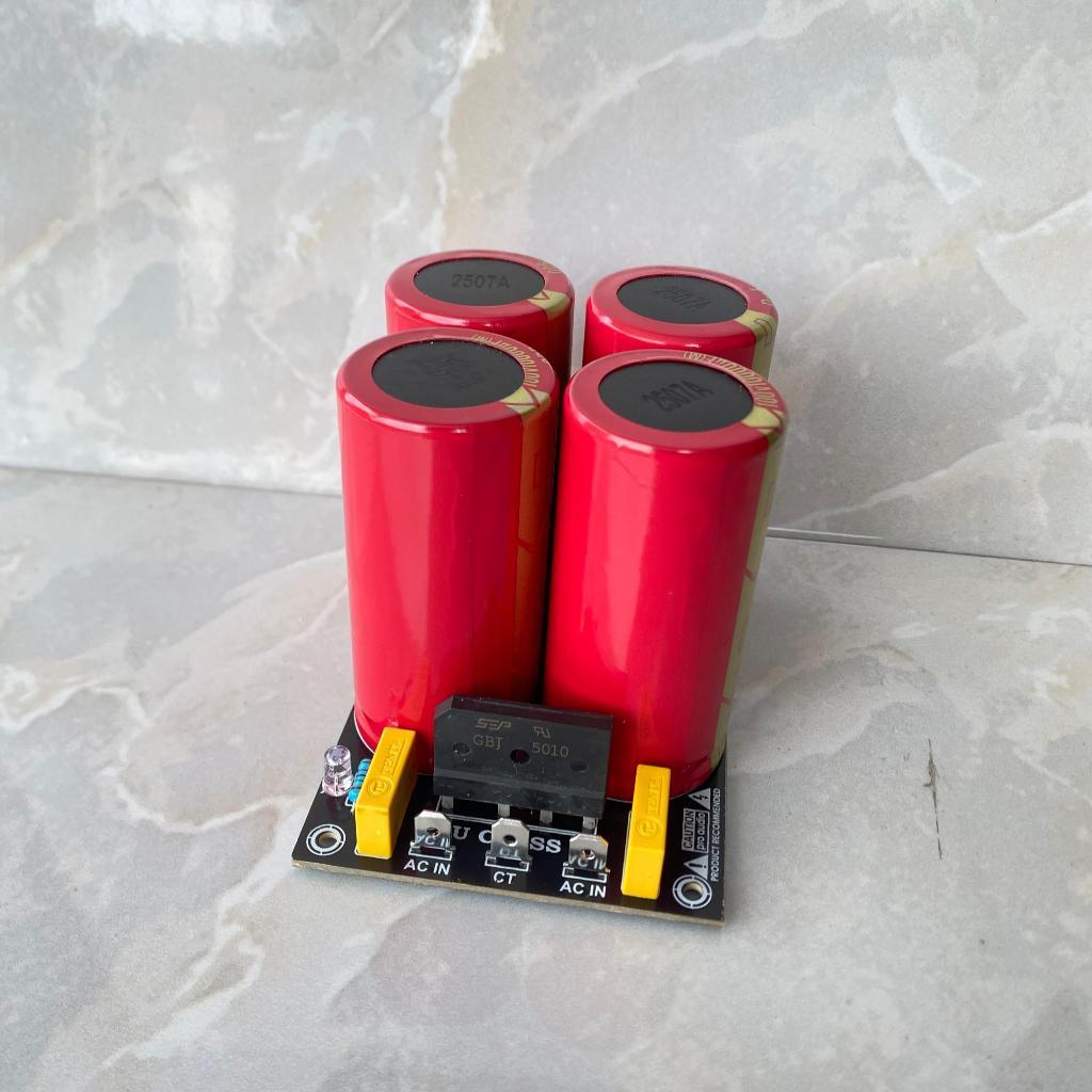 PSU set 4 Elco  Rubycon 10.000uF 100V - Elco Original, Dioda Sisir 50A- LED RGB