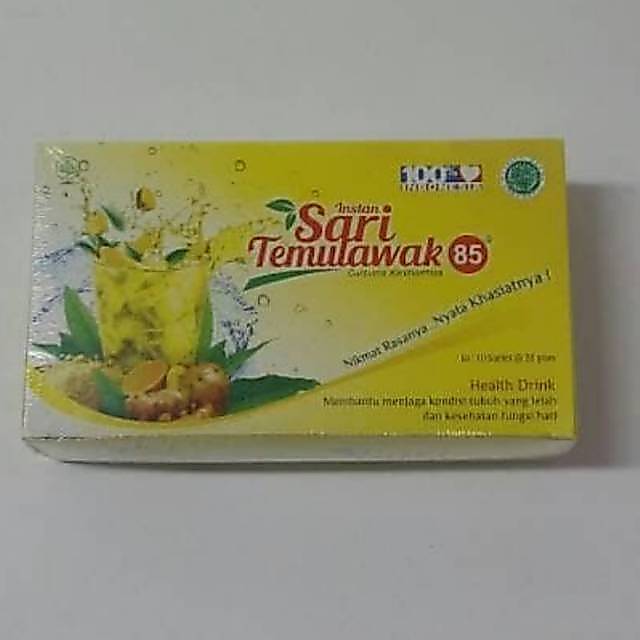 Apotek Arunika Sari Temulawak 85 Instan 10 sachet - liver,panas dalam,penyakit kuning