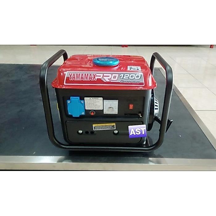 GENSET YAMAMAX 1200+FRAME RECOIL STATER WARNA:MERAH