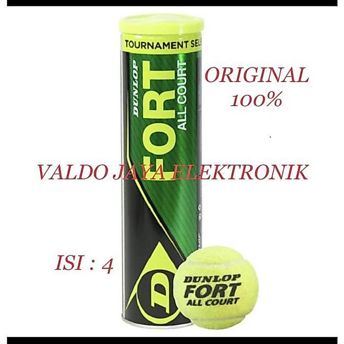 Bola Tenis DUNLOP FORT isi 4 Tennis Ball DUNLOP FORT