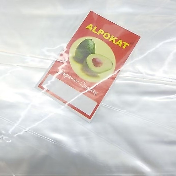 PLASTIK BENING PP ALPOKAT UK 12X16 ( 1 BKS )
