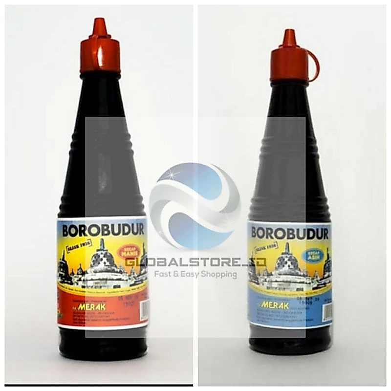 Kecap manis / asin merak borobudur 275 ml /140ml