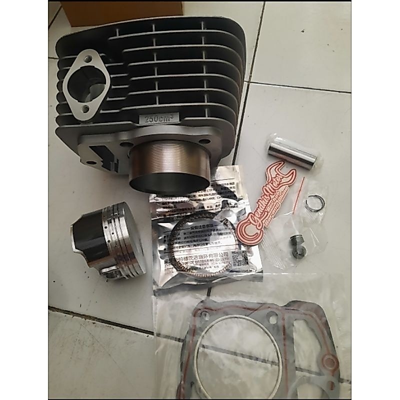 Blok tiger crf 250 cc blok buring xiema silinder blok xiema