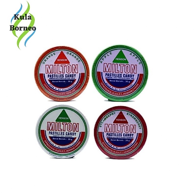 Milton Pastilles Candy Kaleng
