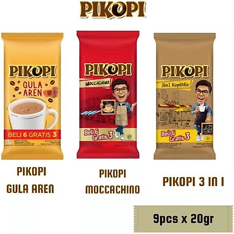 Kopi Sachet - Pikopi 6pcs Free 3pcs
