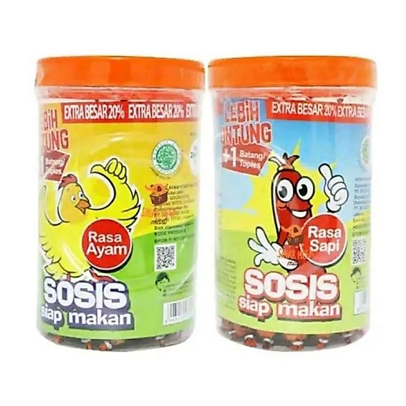 SOSIS SO NICE TOPLES isi 24 / SO NICE SOSIS TOPLES / SOSIS SO NICE SAPI / SOSIS SO NICE AYAM / SOSIS