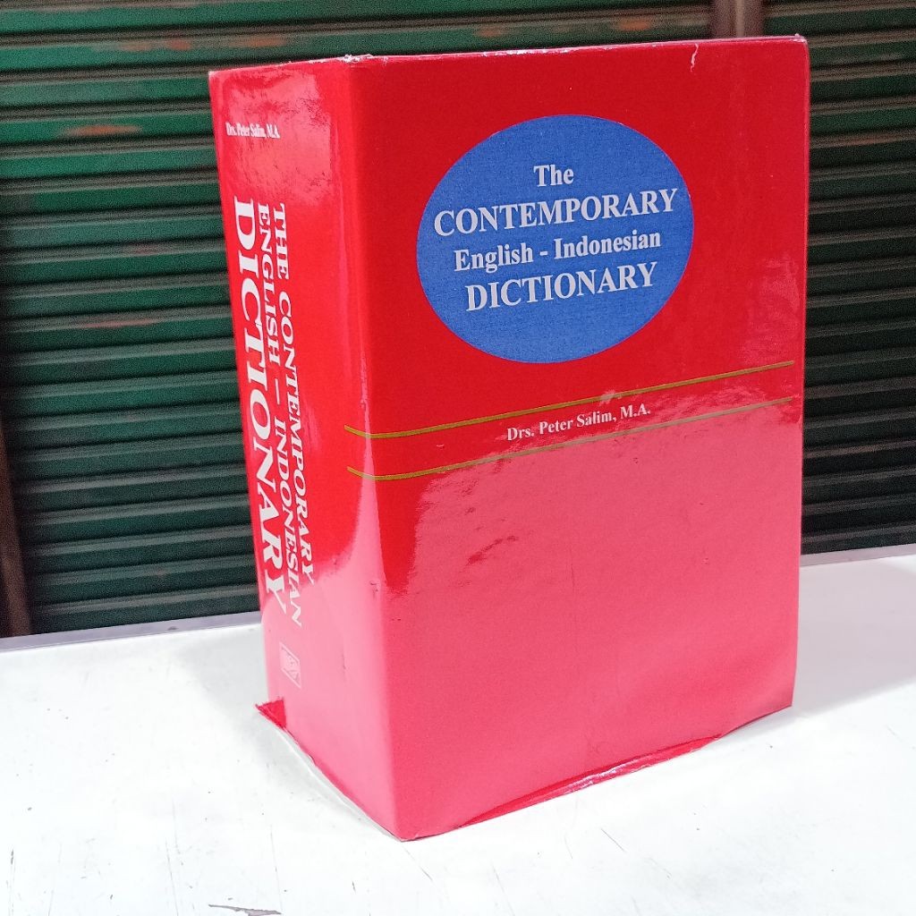 the contemporary English - Indonesian Dictionary - Peter Salim ( Original )