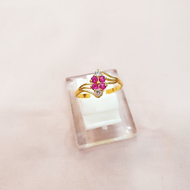 Cincin permata emas asli kadar 300