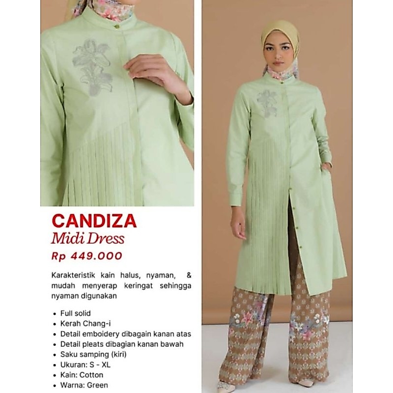 Zoya Tunik Candiza Midi Dress