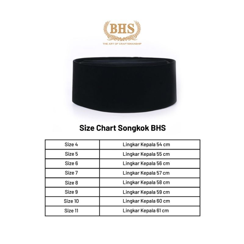 Peci BHS Premium Peci hitam polos BHS Original Classic AC