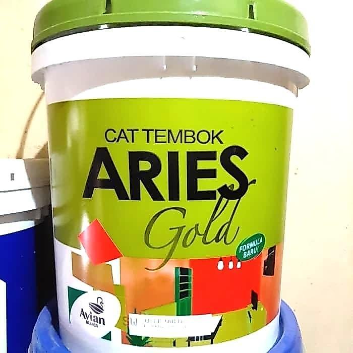 Cat Tembok ARIES GOLD 18 Kg (801 Cream)