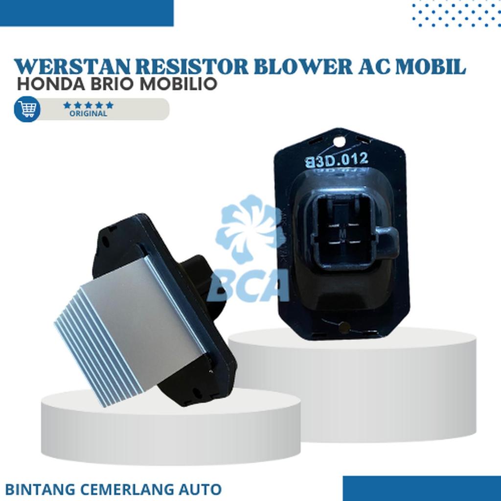WERSTAN RESISTOR BLOWER AC MOBIL HONDA BRIO MOBILIO ASLI
