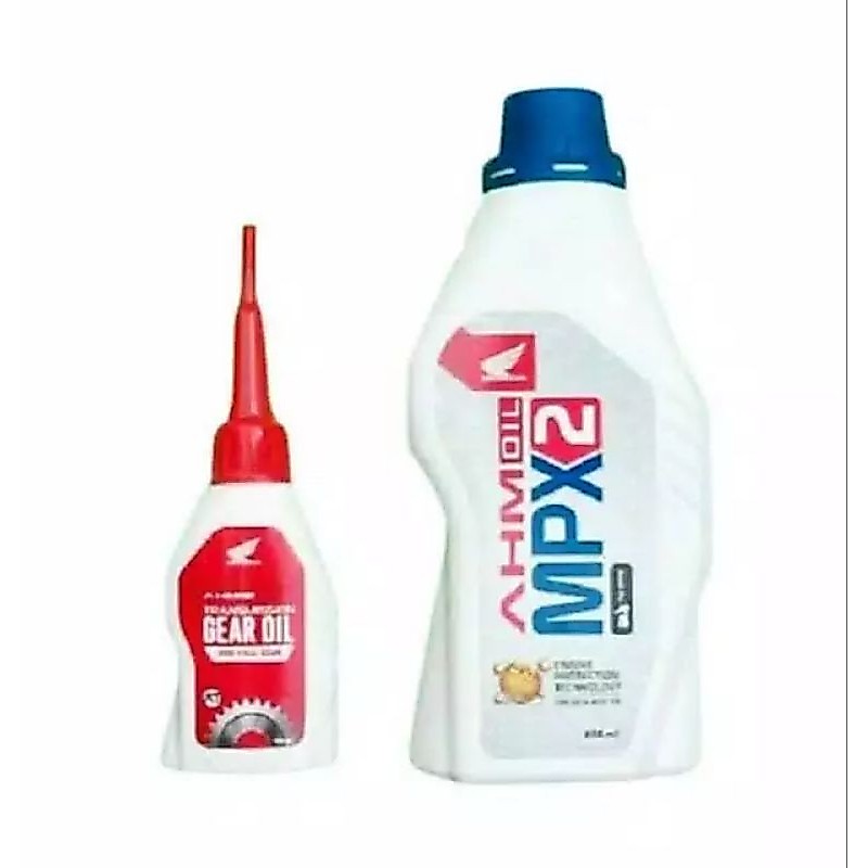 paket motor matic olie matic plus olie gardan. original ahm