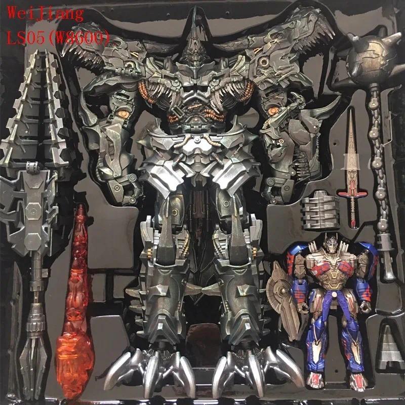 Transformation Toys Grimlock WEIJIANG W8600 BMB LS05 Action Figurine SS07 MP08 Alloy Anime nosaur De