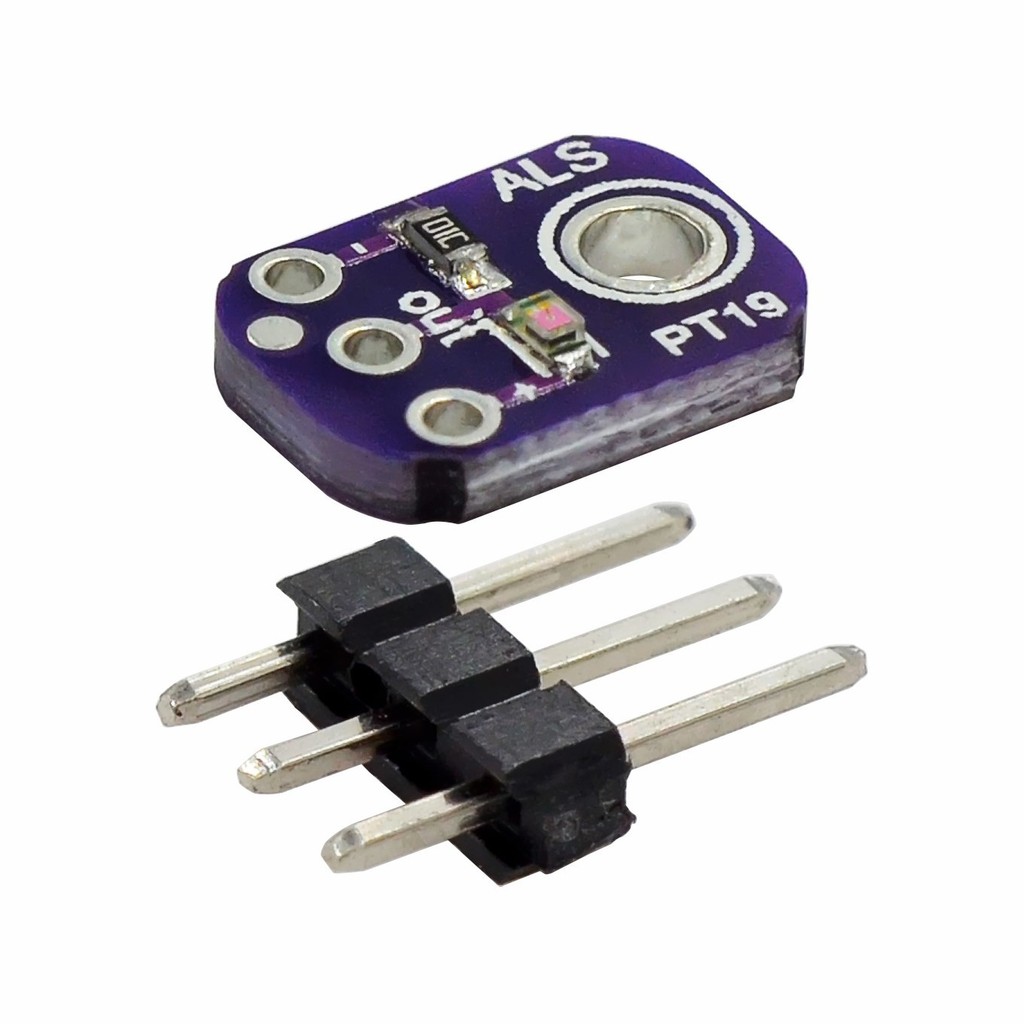 Modul Sensor Cahaya Analog ALS-PT19, Modul Sensor Cahaya Rentang Dinamis Tinggi untuk Arduino 25V-55