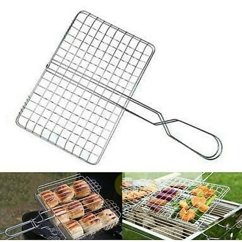 alat bakar ikan / kawat panggang ikan BBQ / panggangan bakso bakar serbaguna / sosis bakar makassar