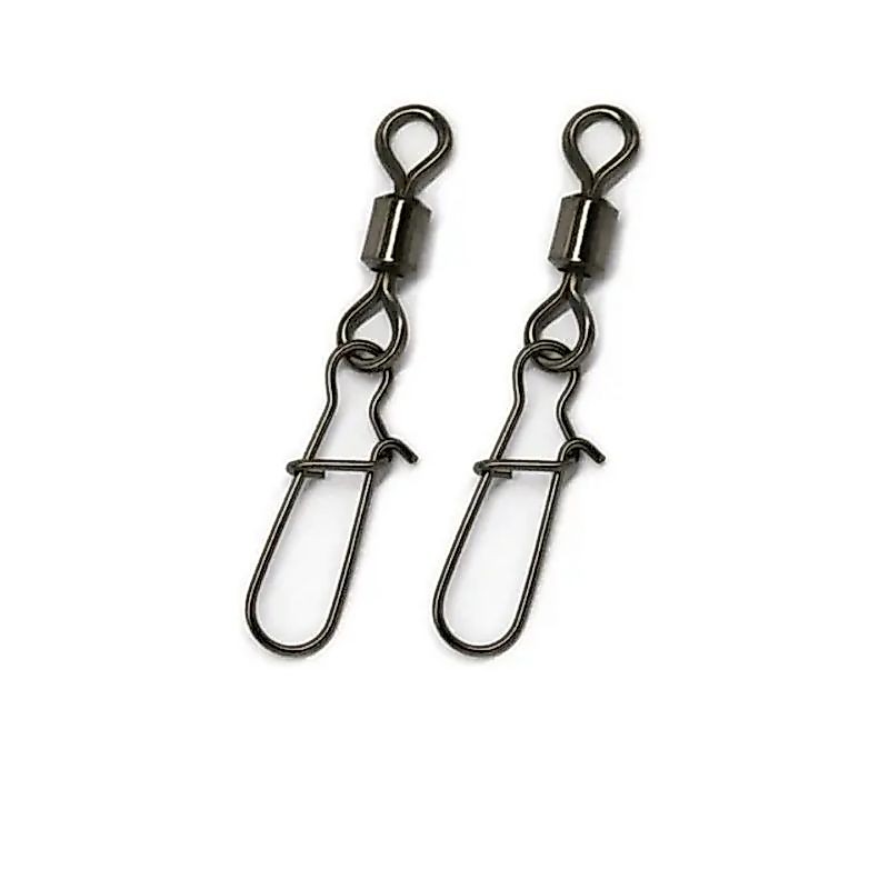 AQUASITE 100 pcs kili kili peniti pancing swivel snap Fishing paket