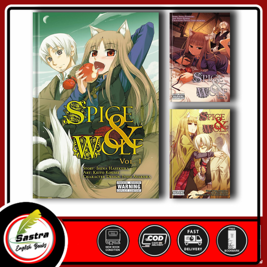 Manga Spice and Wolf (16 book series).