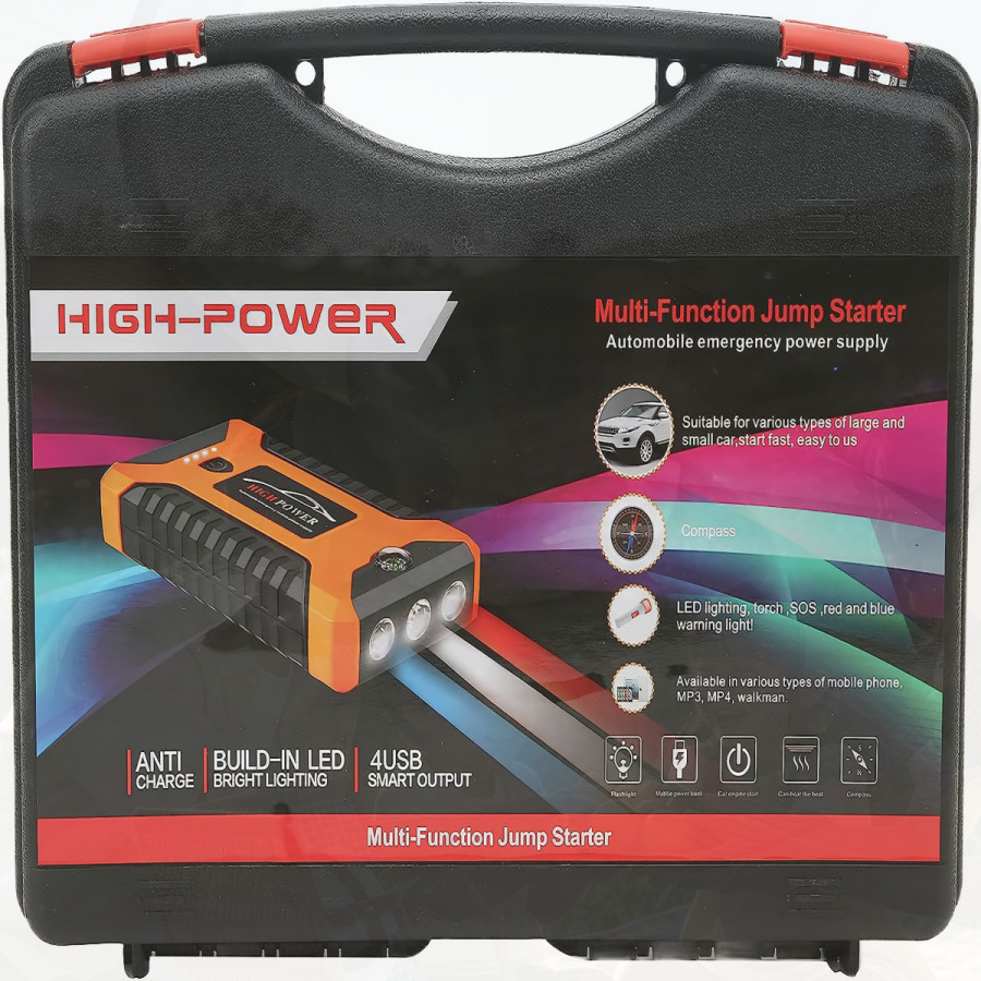 BECKY Jump Starter Aki Mobil Motor Power Bank 99800mah Jumper Aki Portable Jumper Aki Mobil Motor