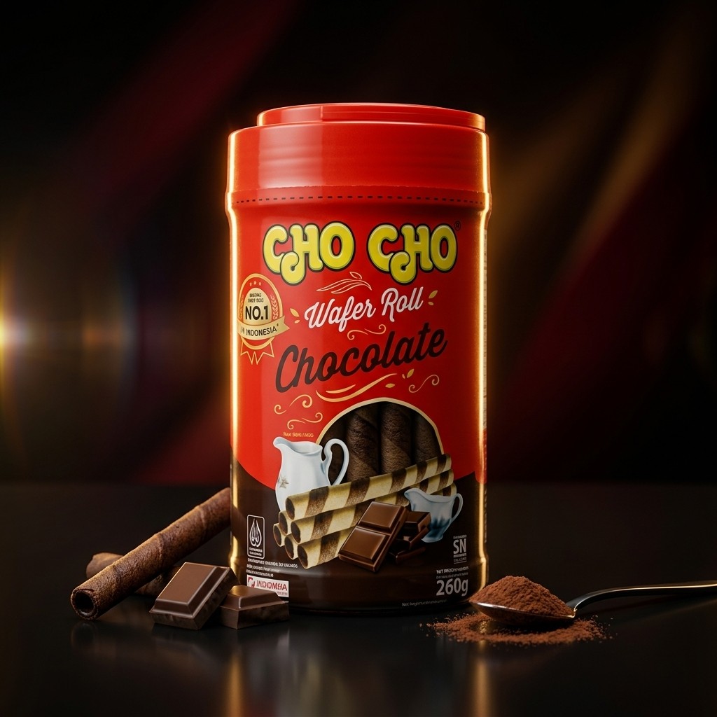 Cho Cho Wafer Stick - Roll - Chocolate