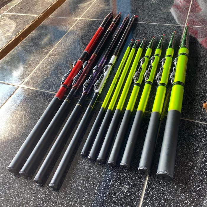 Tegek Set Kolong Tegek Murah dengan Bahan Fiber Lentur Ruas Panjang dan Pendek - Ros Panjang 210