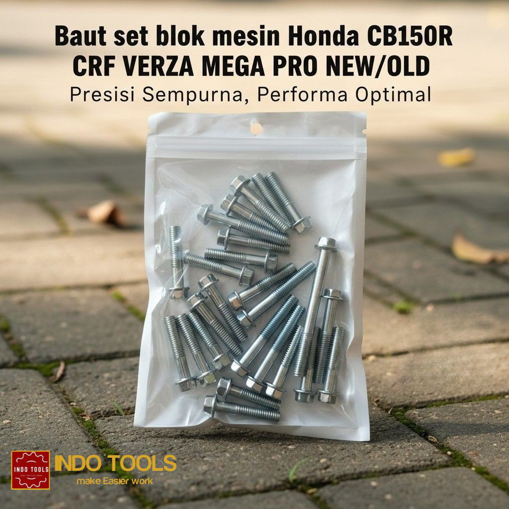 BAUT set blok mesin Honda Megapro New/old VERZA CB150R