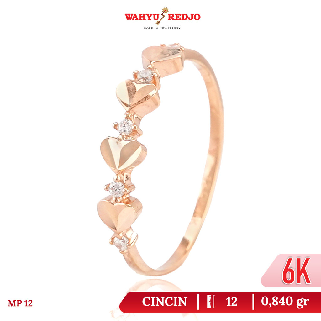 Cincin Emas Kadar 6K Wahyu Redjo Non Pameran