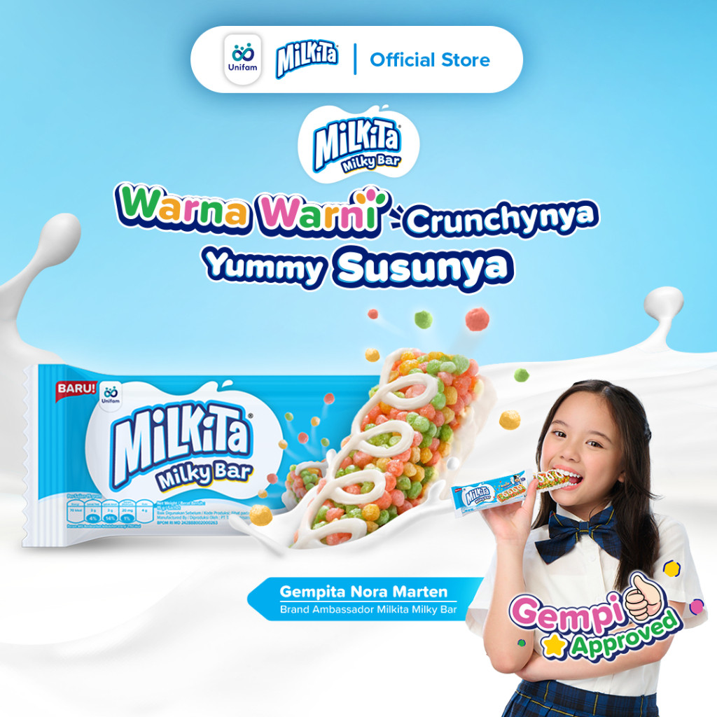 [GIMMICK] 1 (Satu) Pcs Milkita Milky Bar Snack Susu Asli