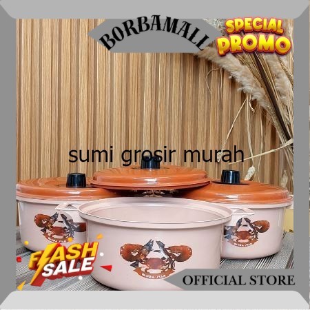 ( 6 PCS ) MANGKUK PANCI PRASMANAN PLASTIK CAPUCINO DENGAN TUTUP/BASI PRASMANAN DENGAN TUTUP SG