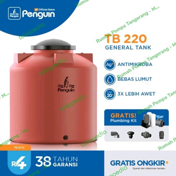PENGUIN TANGKI AIR / TANDON AIR / TOREN AIR 2500 LITER TB 220 - PEACH