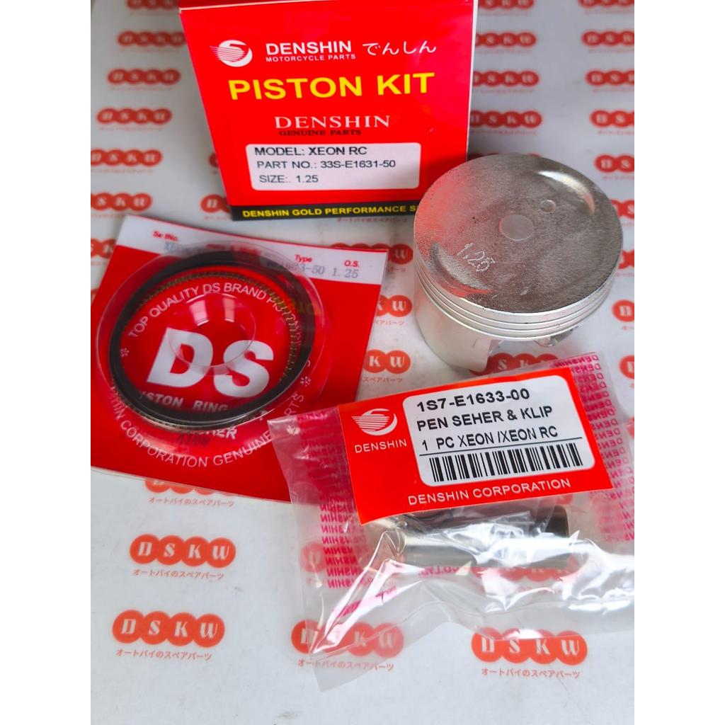 Piston Seher Kit Set Oversize 125 XEON 125 | XEON RC Denshin