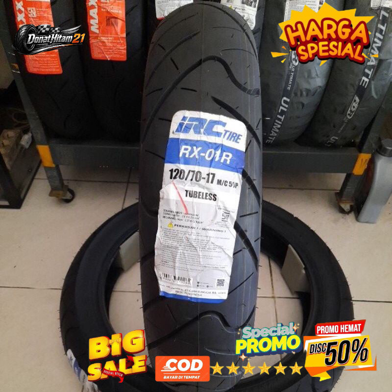 Ban Motor IRC 140 70 - 17  belakang ROAD WINNER TUBELESS