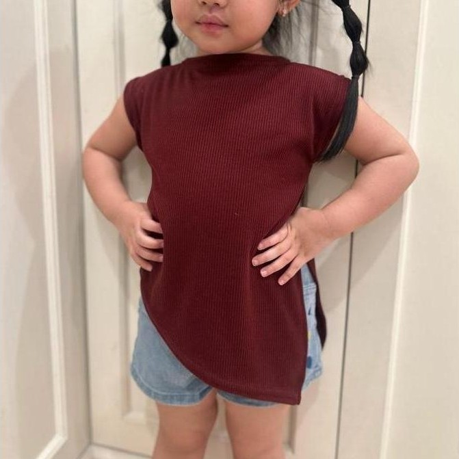 KIDS Luisa Top Baju Anak Atasan Murah Anak Blouse Fashion Anak Knit Rib