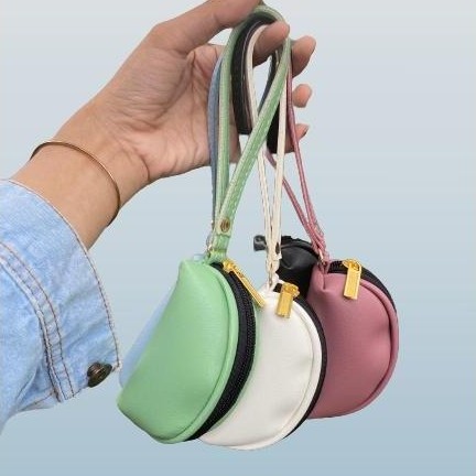 [Beli Lokal Sale] Dompet Koin Lina Mini Wanita Kartu - FS Dompet Uang Cewek