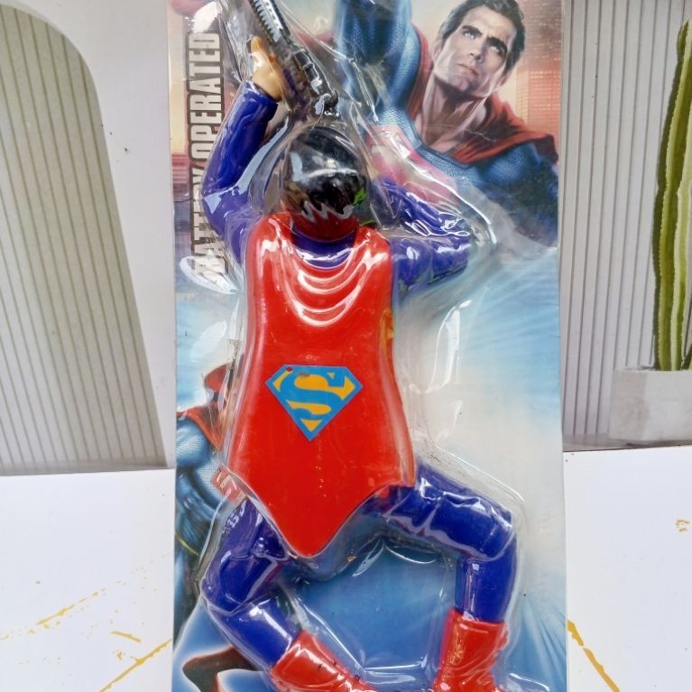 Mainan Anak Spiderman, Superman Merangkak